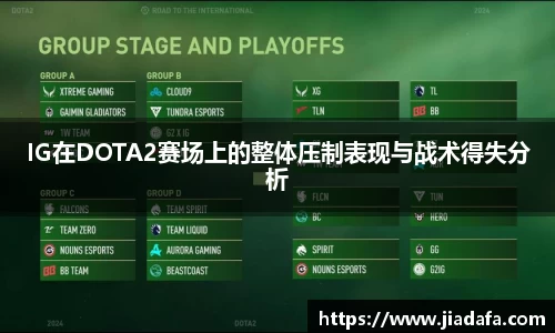 IG在DOTA2赛场上的整体压制表现与战术得失分析